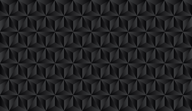 Abstract black geometric background pattern design