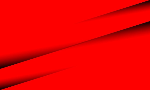 abstract black shadow slash on red speed design modern background vector