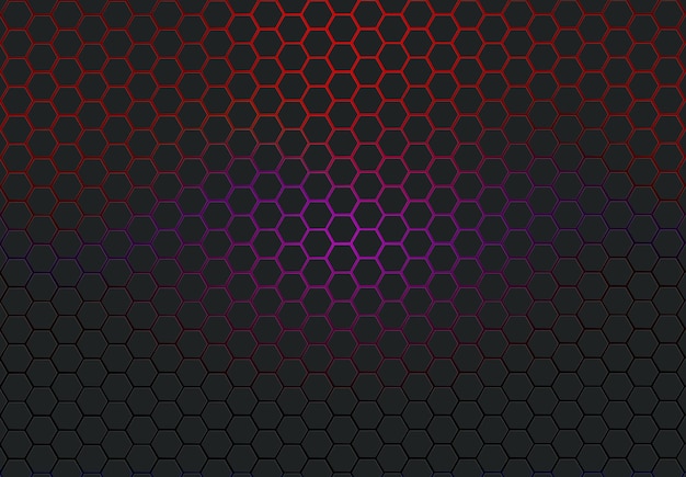 Abstract black texture background hexagon