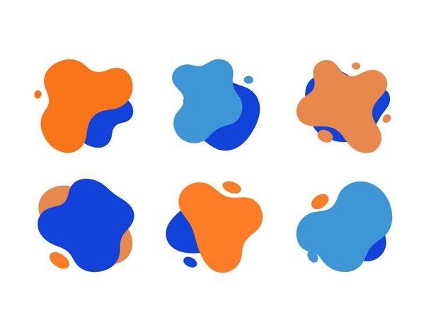 Abstract Blob Shapes Collection for Modern Designs