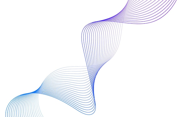 abstract blue and pink wave element for design. digital line frequency track equalizer.