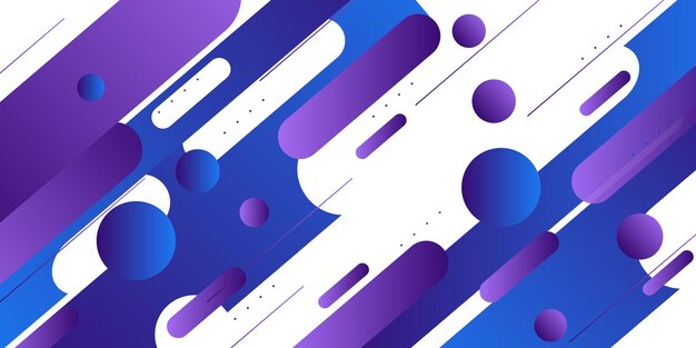 Abstract blue and purple gradient background with rectangle pattern background Simple pattern