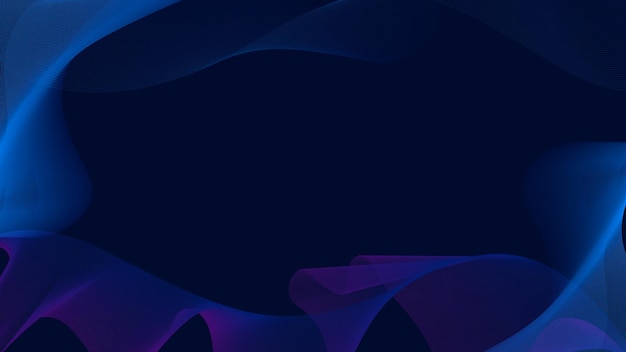 abstract blue and purple waves line none color effect on a dark background abstract a background da