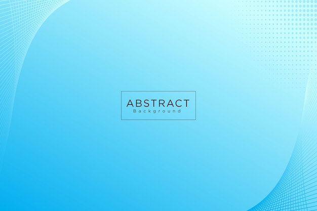 Abstract blue background design with lines or vector backdrop