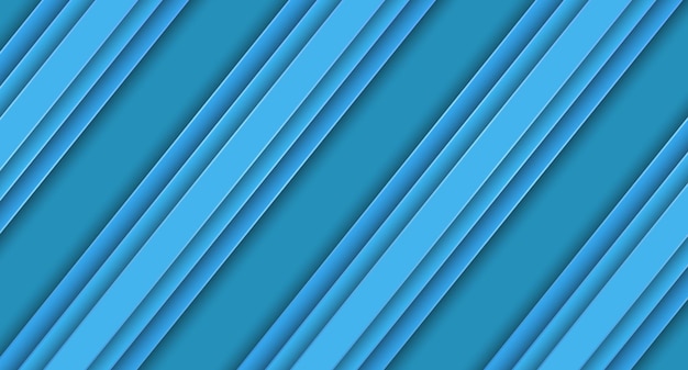 Abstract blue background in paper cut style Backdrop for postcards and banners for business and posters billboards websites and covers vector illustration for graphic design