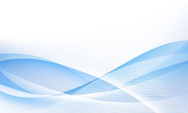 Abstract blue background poster with dynamic. technology network