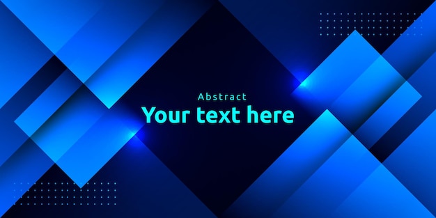Abstract blue background with dynamic gradient color