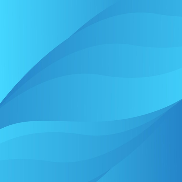 abstract blue background with smooth lines vector illustration for your design