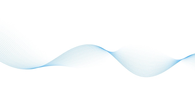 Abstract blue background with waves