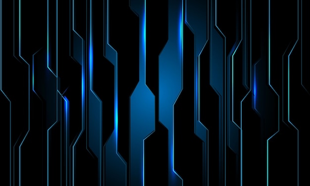 Abstract blue circuit line technology grey design modern futuristic background vector illustration