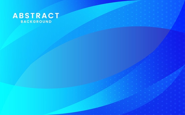 abstract blue gradient banner background