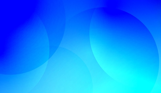 Abstract blue gradient with overlapping circles