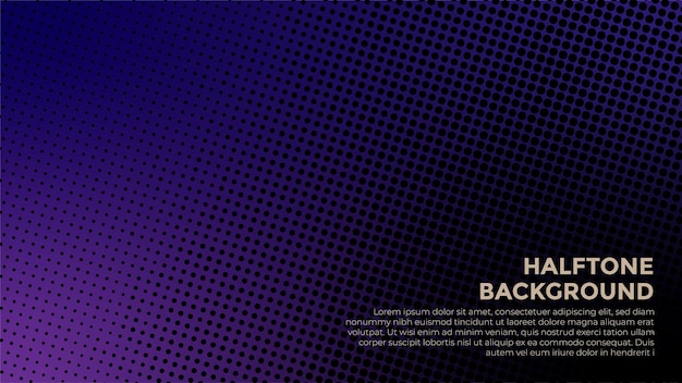 Abstract blue Halftone grunge design background banner