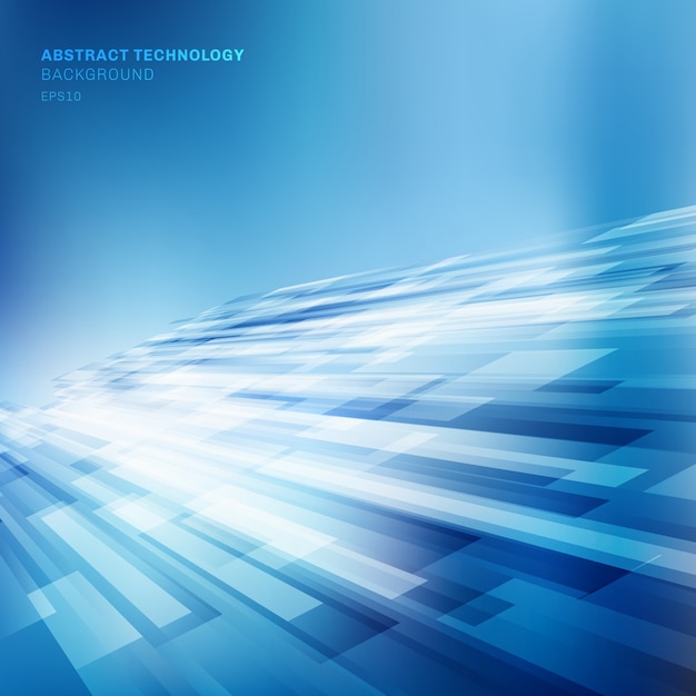 Abstract blue lines overlap layer shiny background