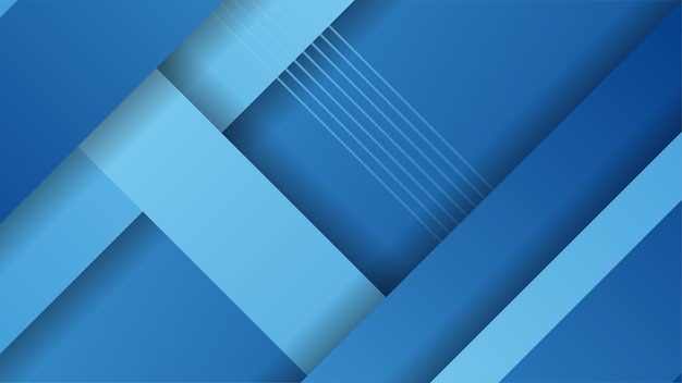 Abstract blue shapes background with line square and modern technology geometric pattern Vector abstract graphic design banner pattern presentation background web template