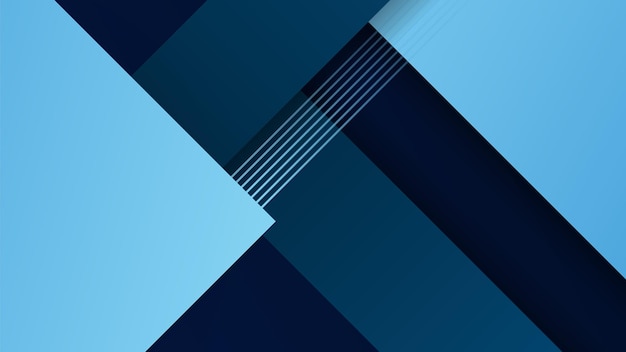 Abstract blue shapes background with line square and modern technology geometric pattern Vector abstract graphic design banner pattern presentation background web template