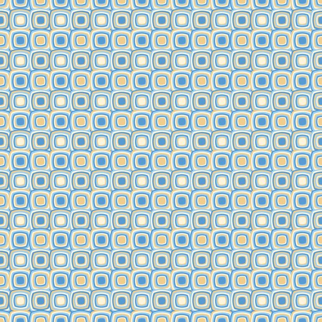 Abstract blue square pattern background