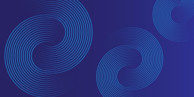 Abstract Blue Swirl Background