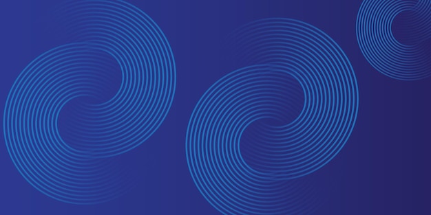 Abstract Blue Swirl Background