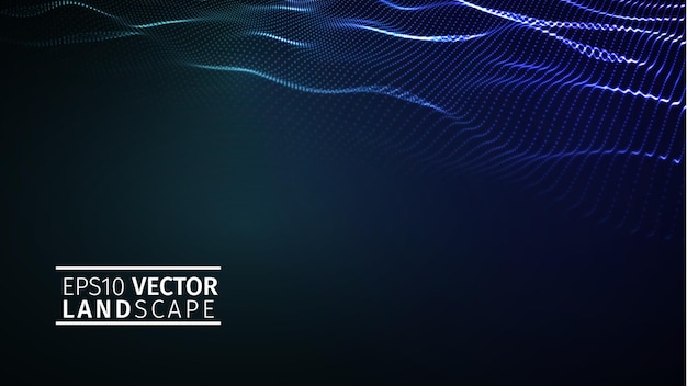 abstract blue technology background vector illustration eps10 modern network technology illustration