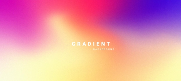 Abstract blurred colored gradient background