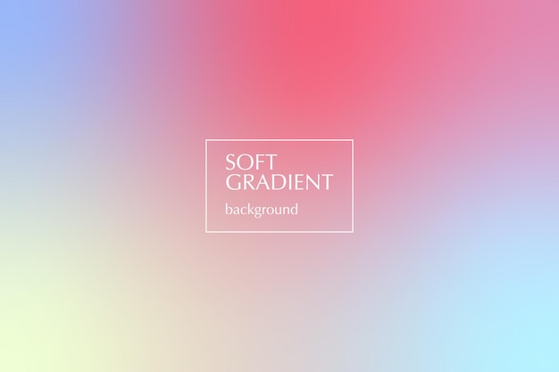 Abstract blurred colorful gradient background