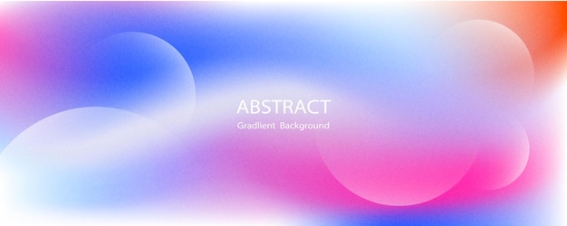 Abstract blurred gradient fantasy background with grainy texture