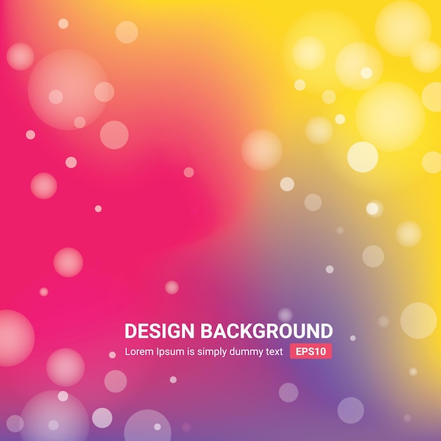 abstract blurred gradient mesh background colorful smooth banner template