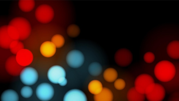 Abstract bokeh light illustration background