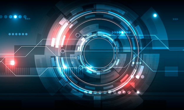 Abstract bright background for design.  glowing circle.
