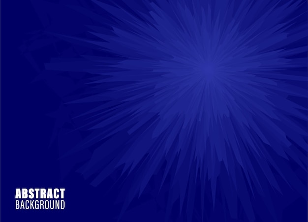 abstract burst explosion effect with sharp edge template background