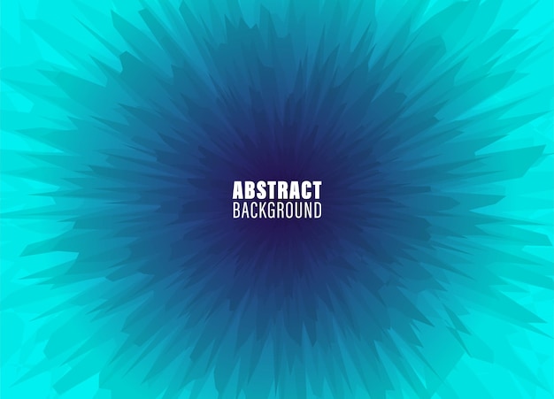abstract burst explosion effect with sharp edge template background