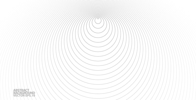 Abstract circle halftone background sound wave