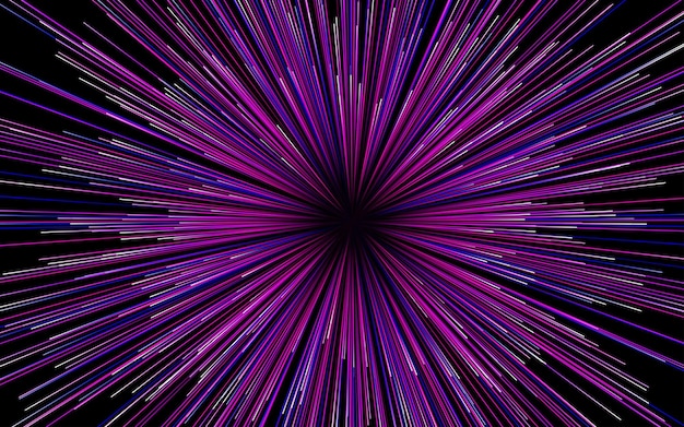 Abstract circular geometric background Starburst dynamic centric motion pattern