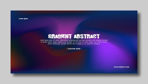 abstract color gradient modern blurred background and film grain texture template with an elegant