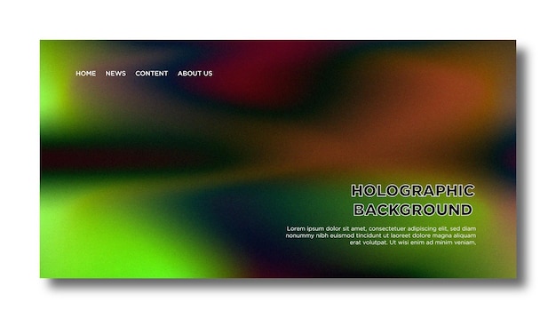 Abstract color gradient modern blurred background and film grain texture template with an elegant