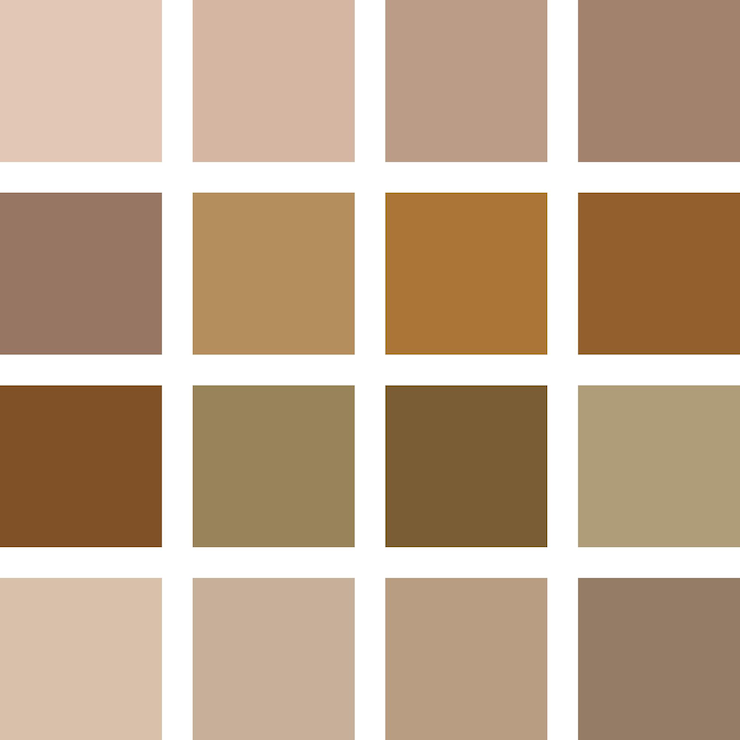 Vektör abstract color swatch box