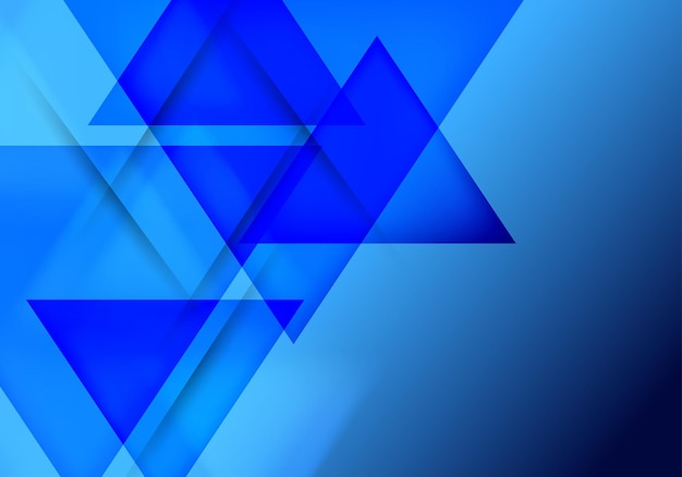 abstract color triangular pattern elegant design background