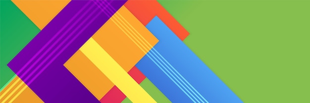 abstract colorful banner background gradient dynamic vibrant geometric vector abstract graphic design banner pattern background template web landing page