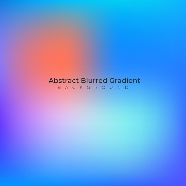 abstract colorful blurred gradient mesh background modern banner vector