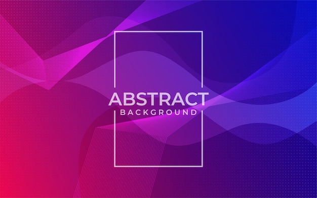 Abstract Colorful Geometric Background Fluid Shapes composition