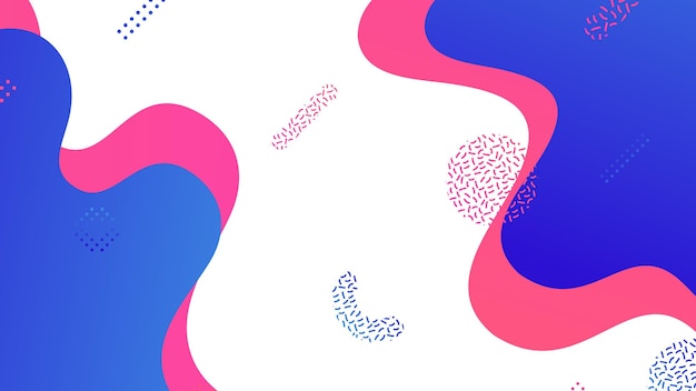 Abstract colorful geometric background Liquid color background design