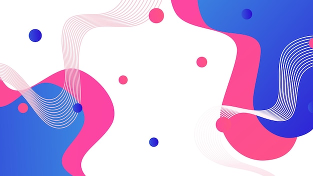 Abstract colorful geometric background Liquid color background design