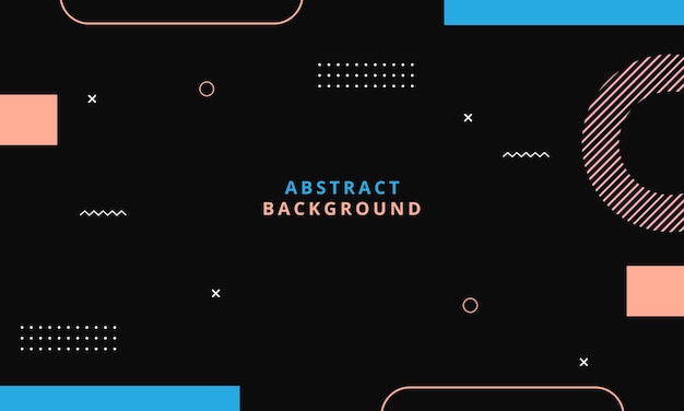 abstract colorful geometric background with deep shadow and texture