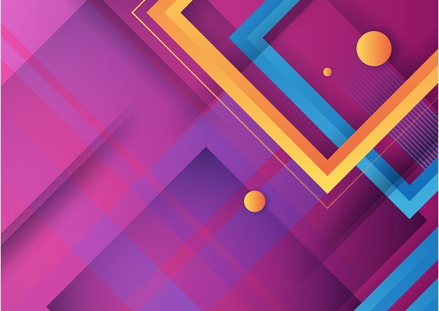 abstract colorful geometric shapes background