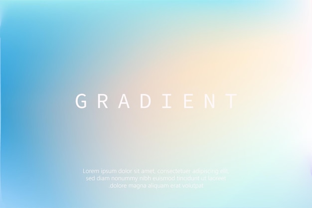 abstract colorful gradient background banner v14
