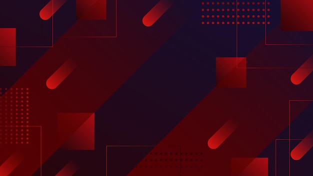 Abstract colorful gradient background Geometric shapes banner template graphic design