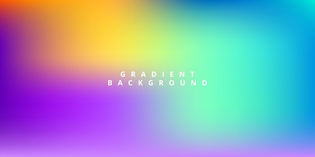 Abstract colorful gradient rainbow background