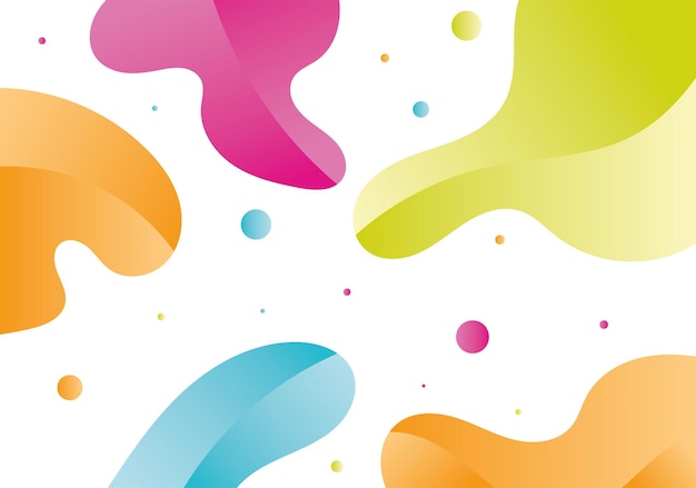 abstract colorful gradient splash background