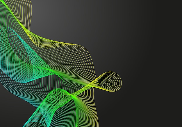 abstract colorful lines technology background. abstract luxury background. template of modern future